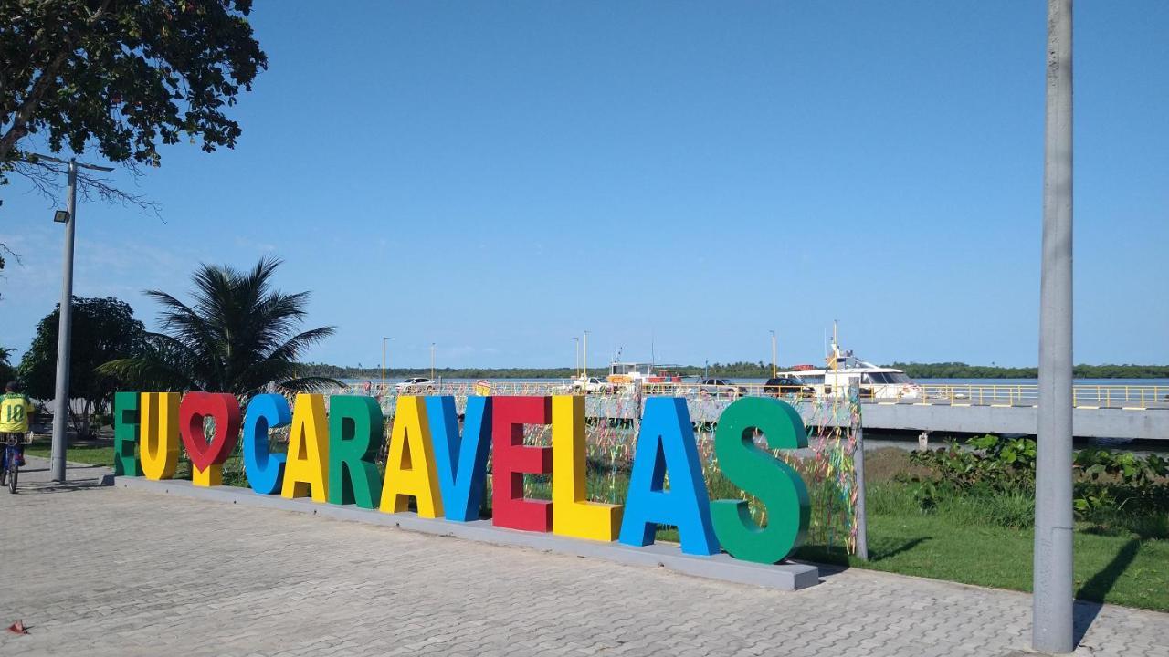 קרבלס O Paraiso E Aqui Abrolhos - Suite Privativa, Cama De Casal, Ar Condicionado E Tv - Cafe Da Manha De Frente Para O Mar מראה חיצוני תמונה